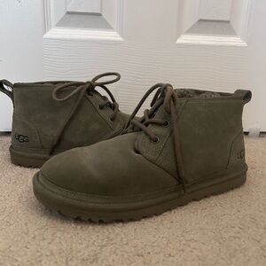 UGG Olive Suede Boots